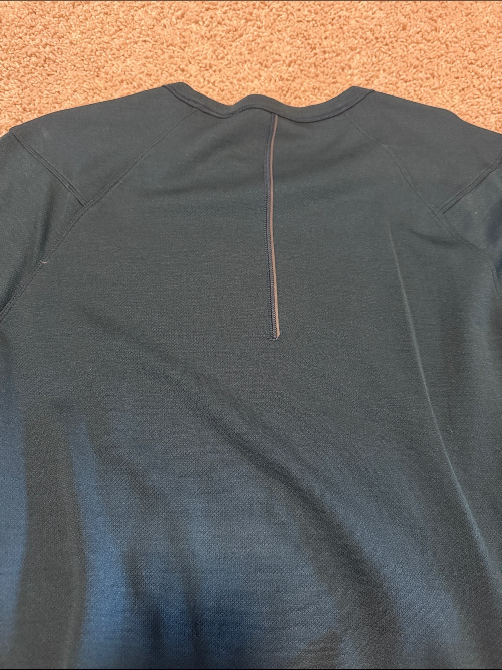 lululemon athletica Men's Long-Sleeve Crewneck — Deep Teal - Picture 2 of 3